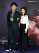 「親愛的殺手」演員鄭人碩、邱偲琹。（記者邱榮吉/攝影）