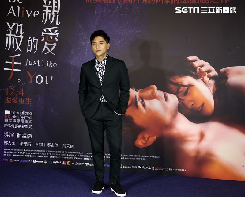 「親愛的殺手」演員鄭人碩。（記者邱榮吉/攝影）