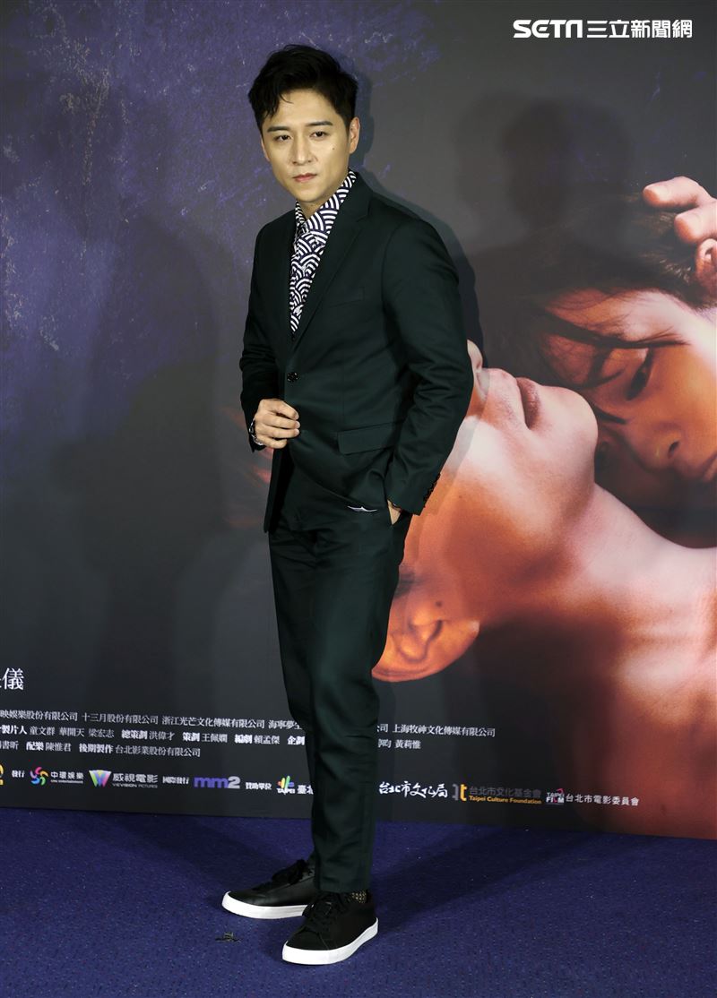 「親愛的殺手」演員鄭人碩。（記者邱榮吉/攝影）