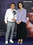 「親愛的殺手」演員鄭志偉、黃采儀。（記者邱榮吉/攝影）