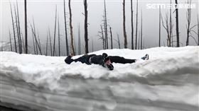玩雪，下雪（示意圖／資料照）