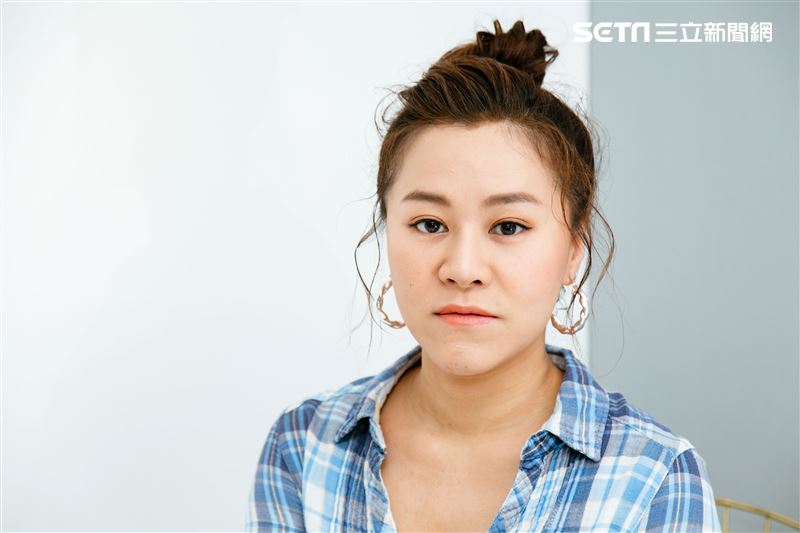 超偶靈魂歌姬楊蒨時三立新聞網專訪。（圖／記者楊澍攝影）