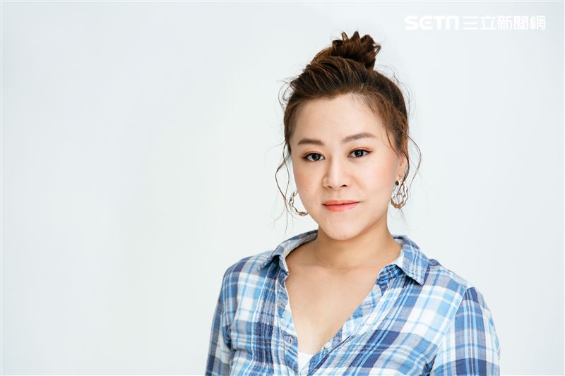 超偶靈魂歌姬楊蒨時三立新聞網專訪。（圖／記者楊澍攝影）