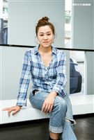 超偶靈魂歌姬楊蒨時三立新聞網專訪。（圖／記者楊澍攝影）