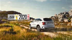 ▲KIA All-new Sorento奪得Golden Steering Wheel金舵獎。（圖／KIA提供）