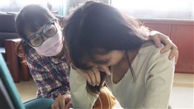 透過「心情溫度計」檢驗對方的心情健康狀態，迅速了解對方的心理需求，在自己產生情緒困擾時也適用（圖／台北醫院提供）