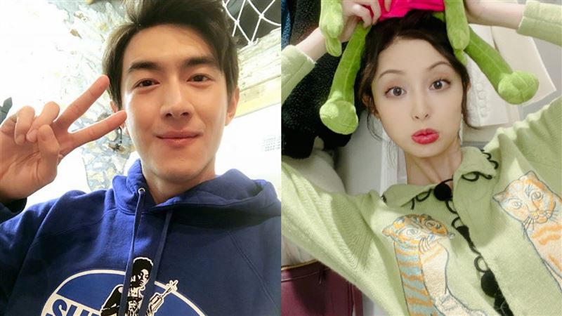 長腿男神竟調戲女星　規律上下全被拍