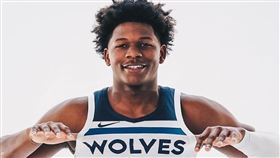 NBA／新科狀元嗆小李！CJ怒回擊
NBA,明尼蘇達灰狼,Anthony Edwards
翻攝自灰狼官方IG