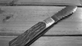 蒂特持刀將親家殺害。（圖／翻攝自廣平省Trach警局）