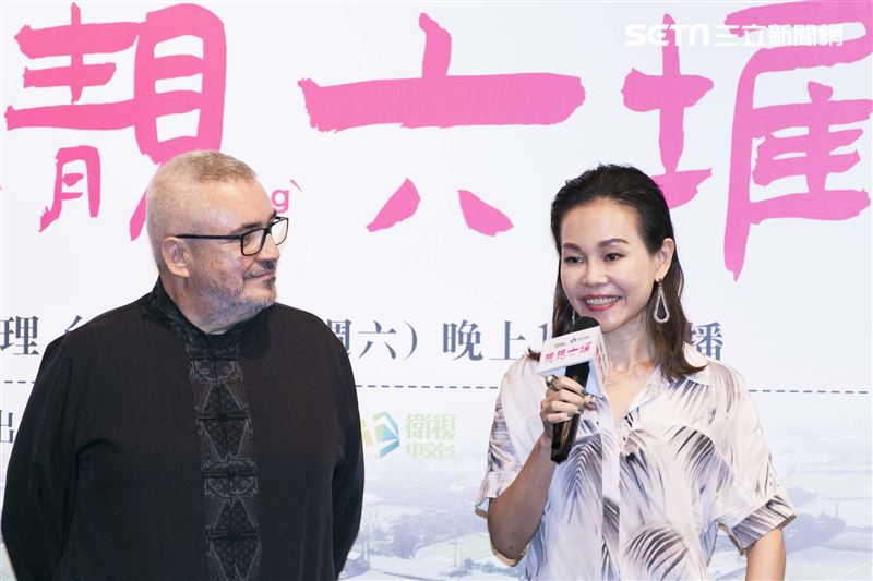 彭佳慧、吳奕蓉出席客家文藝復興第二季「靓靓六堆」首映記者會。（圖／記者楊澍攝影）