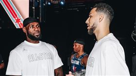 NBA／魔獸讚：西蒙斯是詹皇年輕版 NBA,LeBron James,Ben Simmons,費城七六人 翻攝自Ben Simmons IG