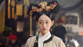 《如懿傳》中飾演玫嬪白蕊姬的何泓姍（翻攝自如懿傳微博）