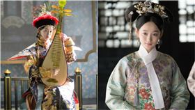 《如懿傳》中飾演玫嬪白蕊姬的何泓姍（翻攝自如懿傳微博）