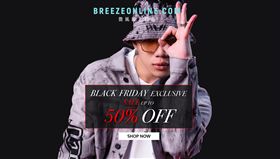 ▲BREEZEONLINE 11/27-11/29推出「Black Friday」活動（圖／BREEZEONLINE提供）