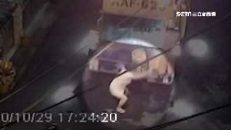 垃圾車突倒退　婦人挨撞腰椎骨折