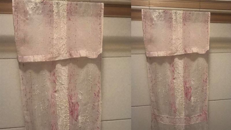 節儉爸「毛巾變絲巾」　網見這幕全跪
