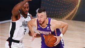 國王以1年合約簽下7呎長人Frank Kaminsky。（圖／美聯社／達志影像）
