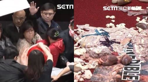藍委內臟抗爭　被自己人打臉痛問一句