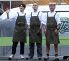 黃秋生、KID林柏昇、宋柏緯 「開著餐車交朋友」開鏡。（記者邱榮吉/攝影）
