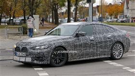 ▲BMW 4 Series Gran Coupe測試車（圖／翻攝自carscoops）