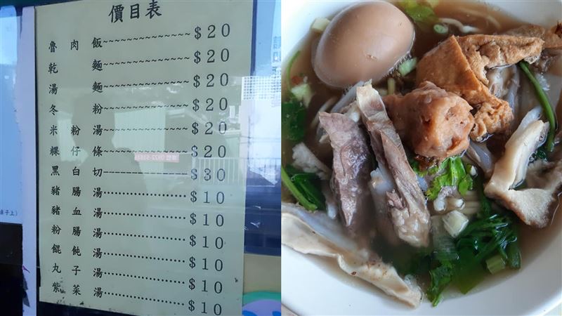 小吃店最貴30元！網一看價目表哭了