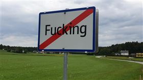 奧地利Fucking村將在明年元旦起改名為「Fugging」（翻攝自Google map）