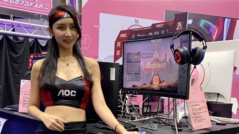 少女心噴發！AOC推出「粉色螢幕」