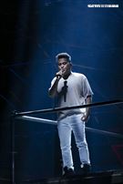 阿爆、桑布伊、戴愛玲、安溥、佛跳牆、9m88、萬芳出席愛之日常音樂節無距場。（圖／記者楊澍攝影）