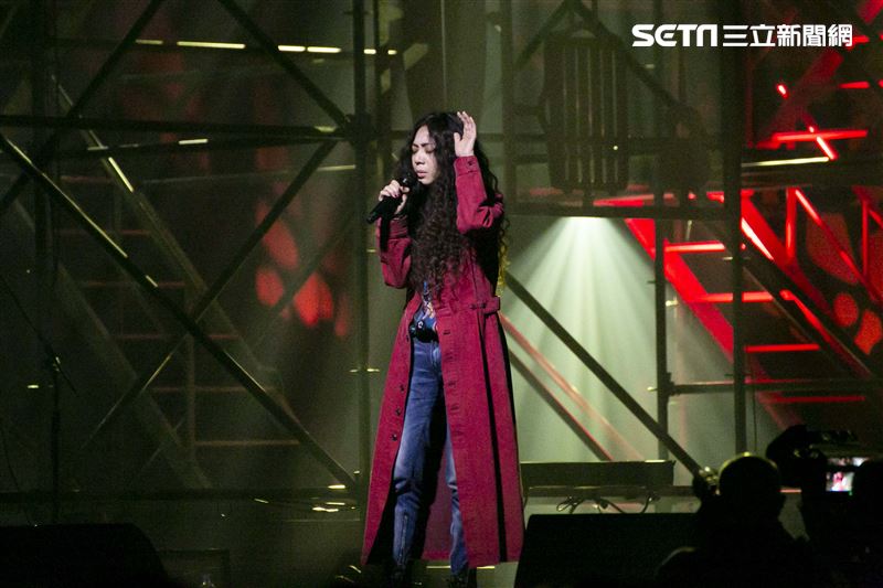 阿爆、桑布伊、戴愛玲、安溥、佛跳牆、9m88、萬芳出席愛之日常音樂節無距場。（圖／記者楊澍攝影）