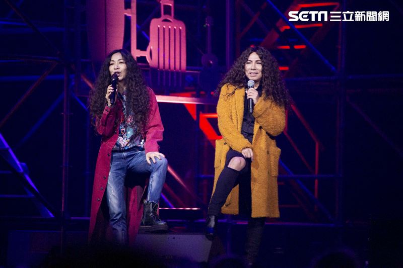 阿爆、桑布伊、戴愛玲、安溥、佛跳牆、9m88、萬芳出席愛之日常音樂節無距場。（圖／記者楊澍攝影）