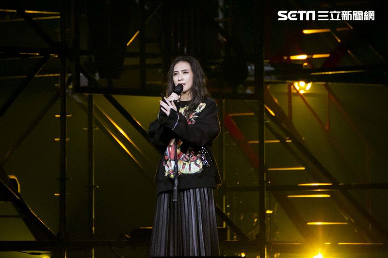 阿爆、桑布伊、戴愛玲、安溥、佛跳牆、9m88、萬芳出席愛之日常音樂節無距場。（圖／記者楊澍攝影）