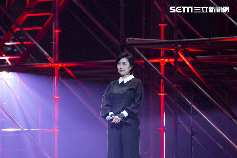 阿爆、桑布伊、戴愛玲、安溥、佛跳牆、9m88、萬芳出席愛之日常音樂節無距場。（圖／記者楊澍攝影）