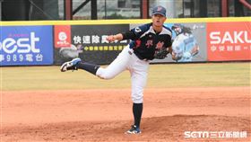 平鎮高中先發投手陳志杰。（圖／記者王怡翔攝影）