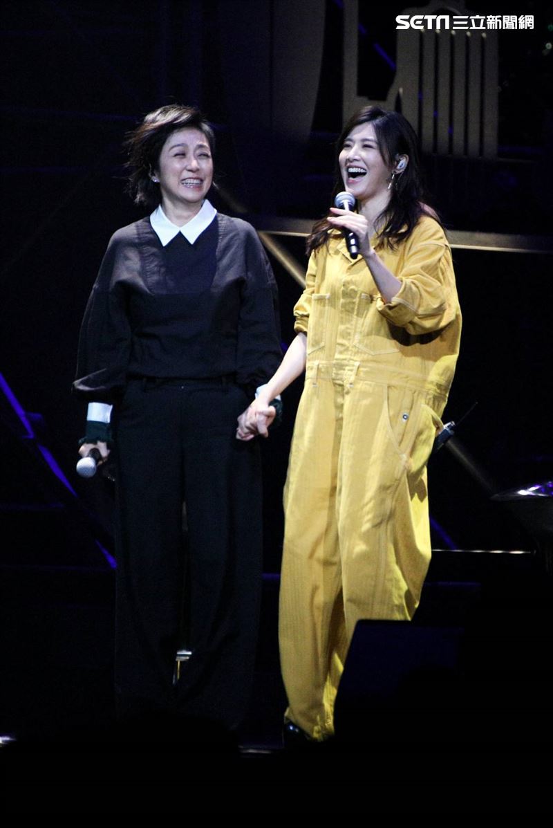 劉若英、蘇慧倫、蔡健雅、光良、蕭煌奇、許富凱出席愛之日常音樂節勇氣場。（圖／記者楊澍攝影）