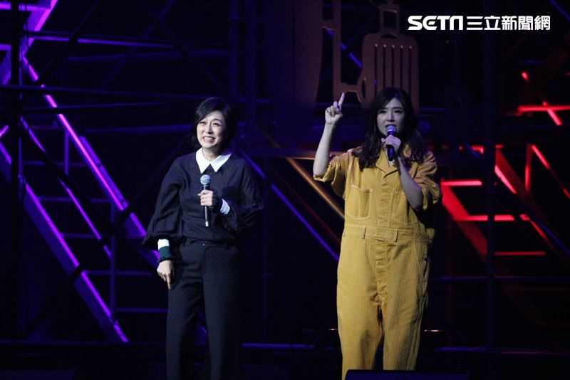 劉若英、蘇慧倫、蔡健雅、光良、蕭煌奇、許富凱出席愛之日常音樂節勇氣場。（圖／記者楊澍攝影）