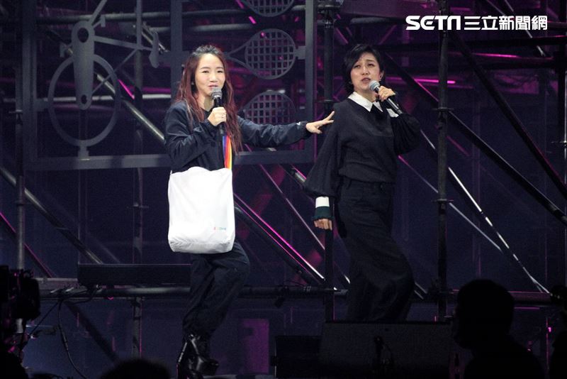 劉若英、蘇慧倫、蔡健雅、光良、蕭煌奇、許富凱出席愛之日常音樂節勇氣場。（圖／記者楊澍攝影）