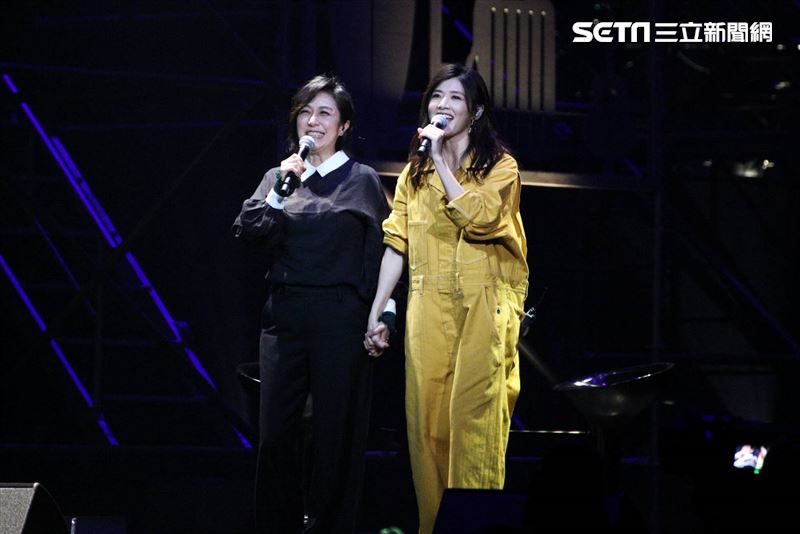 劉若英、蘇慧倫、蔡健雅、光良、蕭煌奇、許富凱出席愛之日常音樂節勇氣場。（圖／記者楊澍攝影）