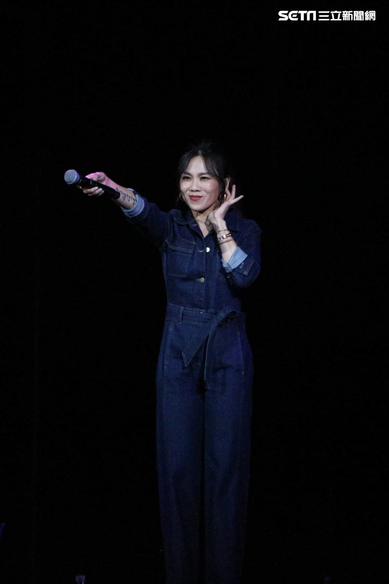 劉若英、蘇慧倫、蔡健雅、光良、蕭煌奇、許富凱出席愛之日常音樂節勇氣場。（圖／記者楊澍攝影）