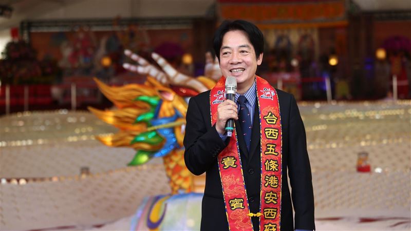 賴清德點「龍尾」：疫情未過別鬆懈