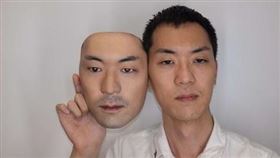 日本企業收購民眾臉蛋，製作成逼真面具來販售。（圖／翻攝自「Kamenya Omote」官網）