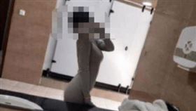 夏姓女大生身材姣好，與學校多名男生有過性交易。（圖／翻攝自當事人微博，現已關閉） 