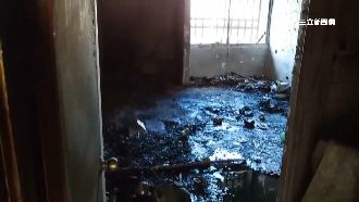 疑房客縱火釀意外　吃屎哥直播喊心痛