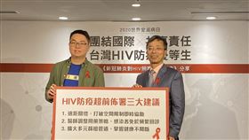 台灣愛滋病學會呼籲，針對武肺疫情，國內HIV的防治可遵循3大超前部署建議來應變。（圖／記者簡浩正攝影）