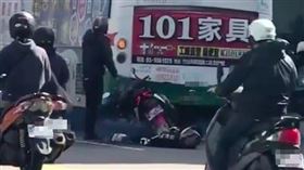 機車,公車,車禍,煞車,煙