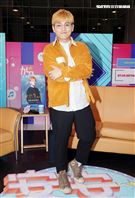 邱振哲安安大明星(演唱會宣傳)。（記者邱榮吉/攝影）