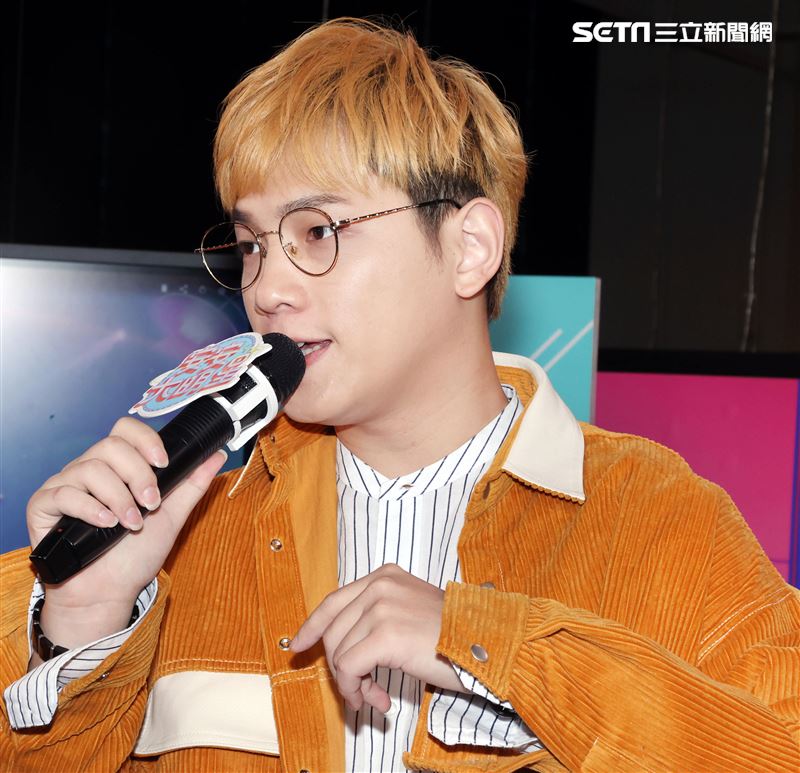 邱振哲安安大明星(演唱會宣傳)。（記者邱榮吉/攝影）