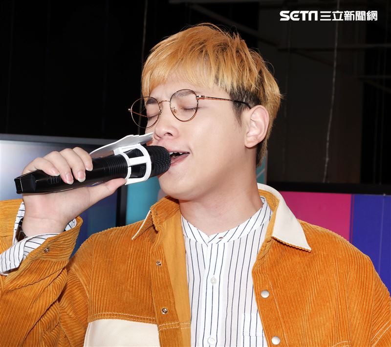 邱振哲安安大明星(演唱會宣傳)。（記者邱榮吉/攝影）