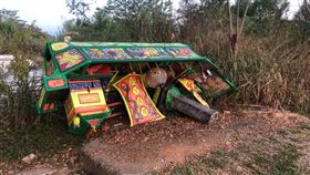 139線道 王船 鬼船(圖/陳姓民眾提供)