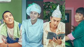 莊凱勛,李國毅,劉冠廷,林鶴軒,吳念軒,故事宮寓。圖／故宮提供