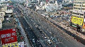 高市民族陸橋機車道平面通行（1）